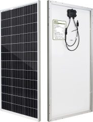 Amazon — HQST 100 Watt 12 Volt Solar Kit