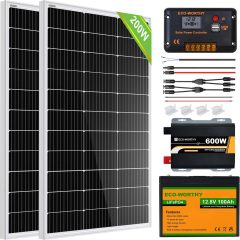 Amazon — ECO-WORTHY 200W Solar Panel Kit