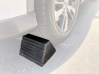 Amazon — Rhino USA Heavy Duty Rubber Wheel Chocks (2-Pack)