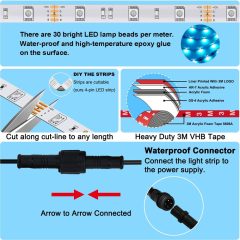 Amazon — RV awning LED light strip waterproof